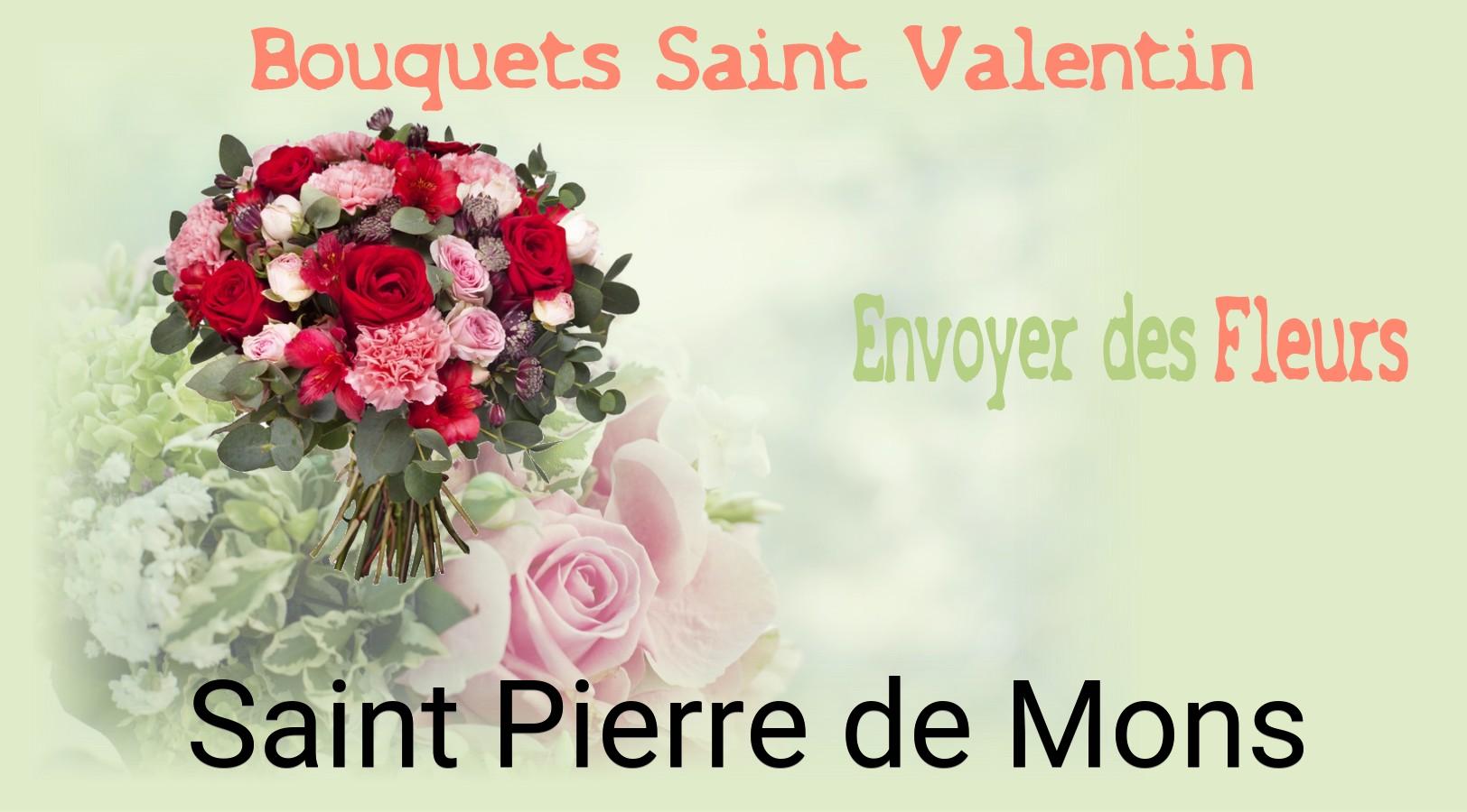 Roses de Saint-Valentin livrées à Saint-Pierre-de-Mons